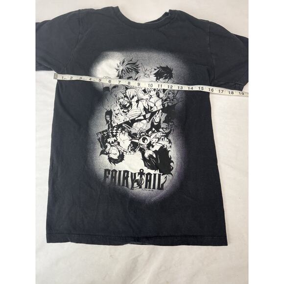Anime Fairy Tail T-Shirt Black FairyTail Shonen Fantasy Hiro Mashima Size XS - Picture 3 of 6